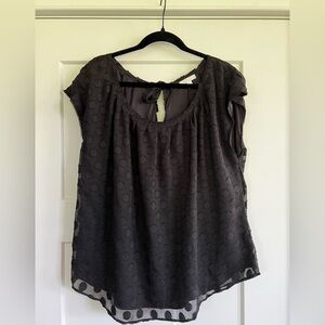 Black ladies top XL